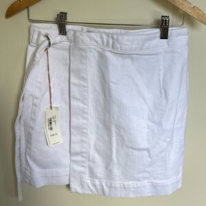 AG Adriano Goldschmied White Skirt